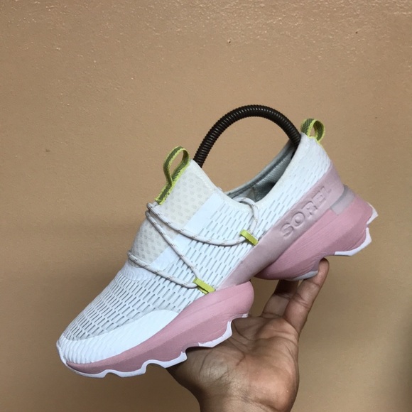 Sorel Kinetic Impact “White Eraser Pink” - Picture 10 of 16